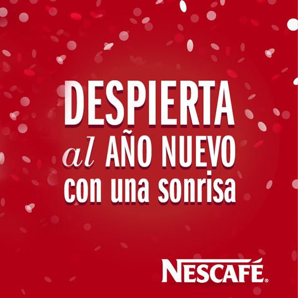 Campaña Nescafé - Despierta el año con una sonrisa